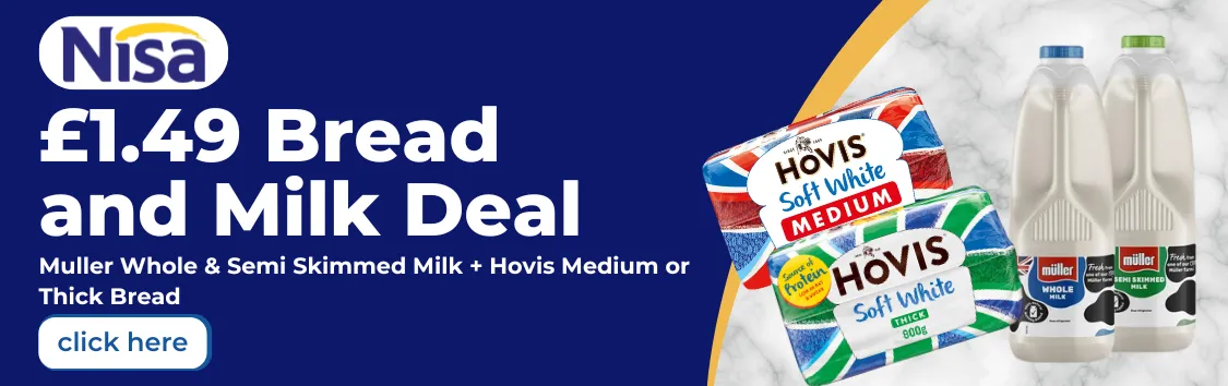 £1.49 Bread and Milk Deal