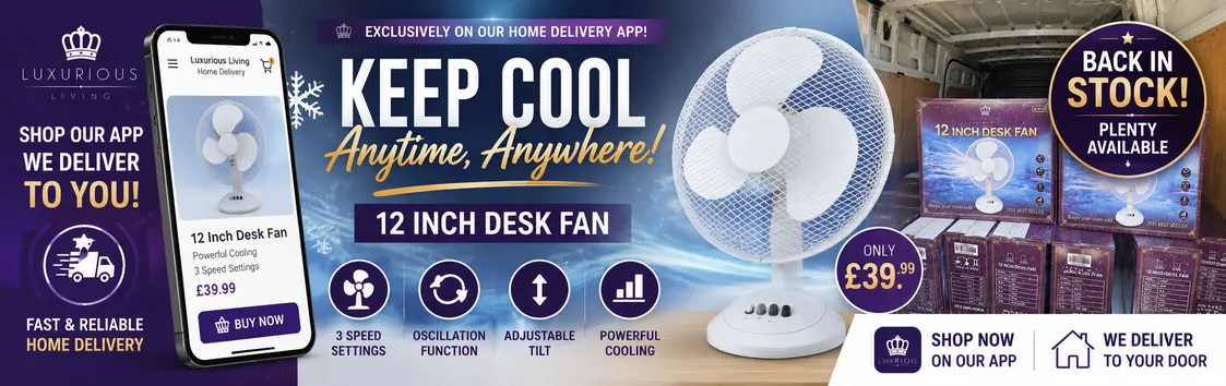 12Inch Desk Fans