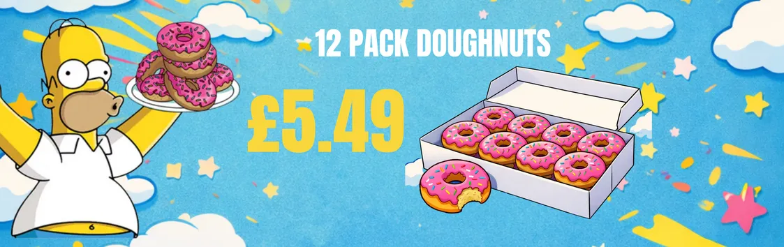 12 PACK DOUGHNUTS