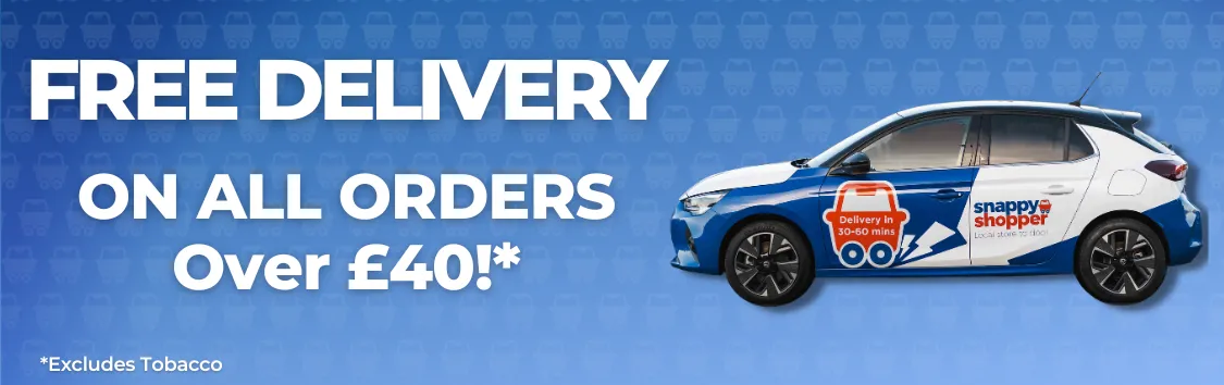 Free delivery over £40