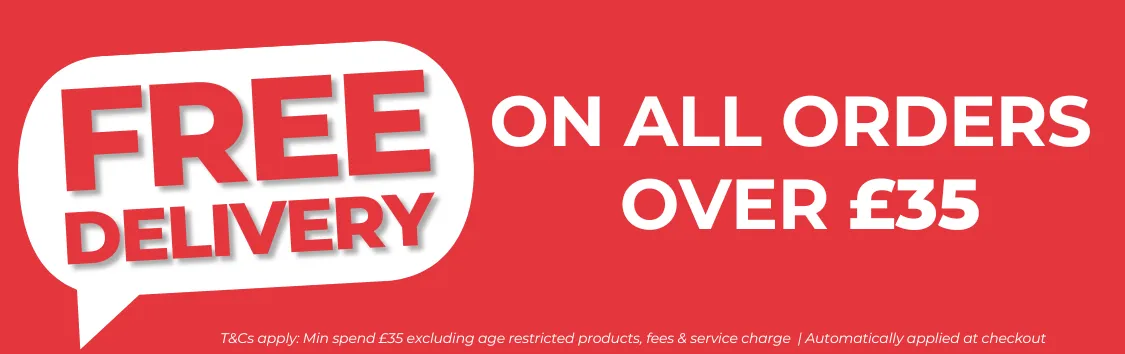 Free delivery over £35