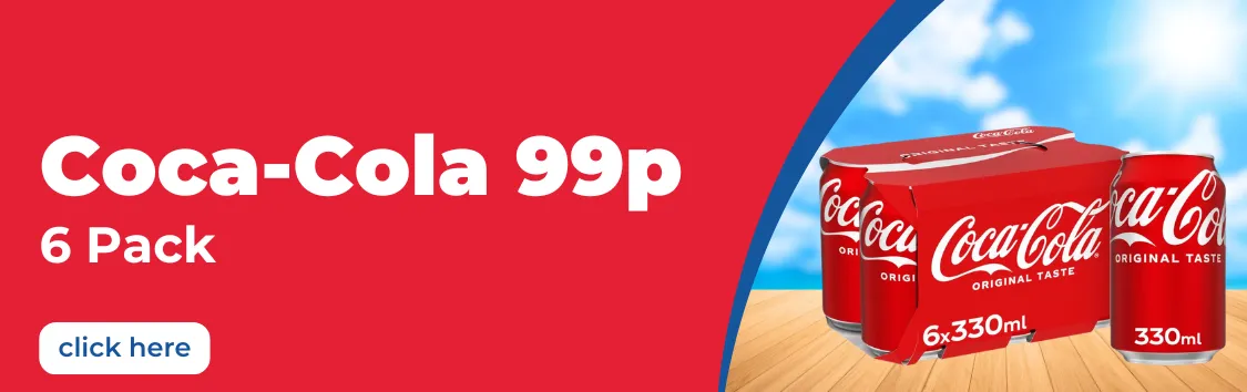 Coca-Cola 6 Pack 99p