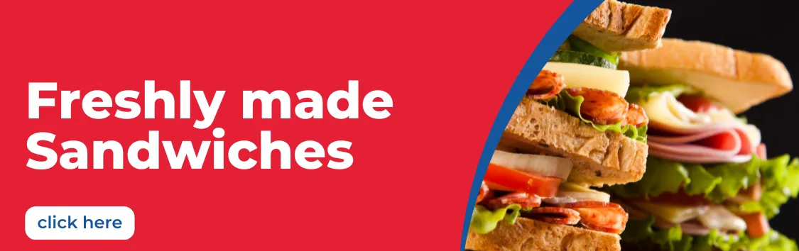 Freshly Made Sandwiches 