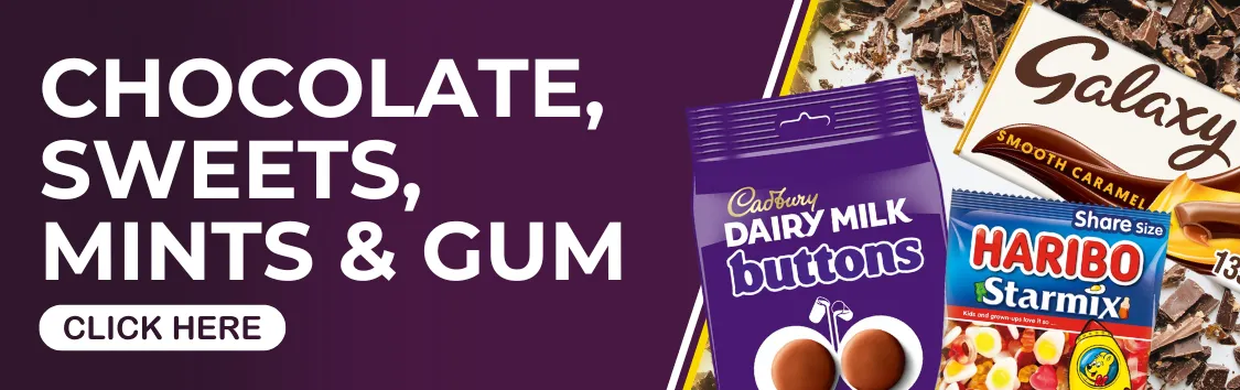 Chocolate, Sweets, Mints & Gum