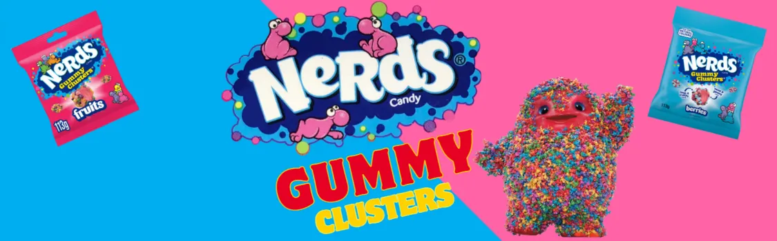 nerds gummy clusters