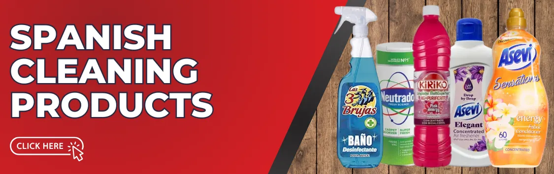 Spanish Cleaning Products