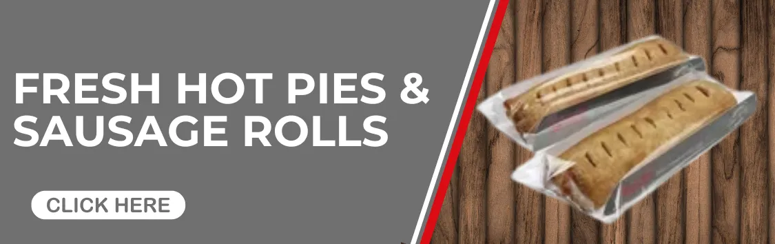Fresh Hot Pies & Sausage Rolls