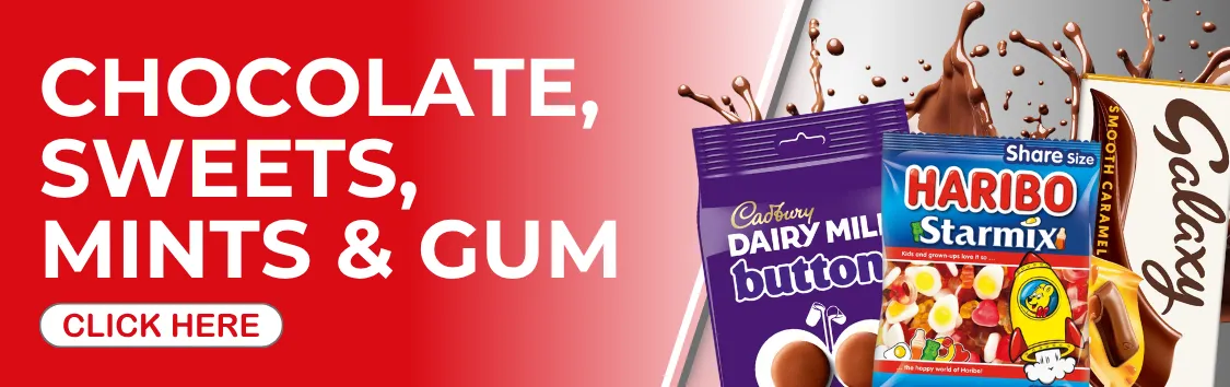 Chocolate, Sweets, Mints & Gum