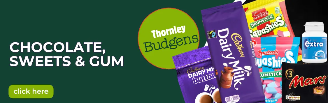 Chocolate, Sweets, Mints & Gum