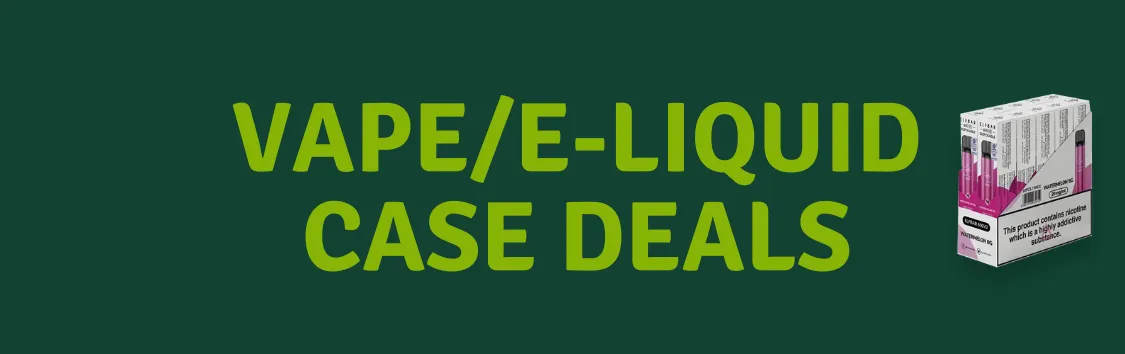 Vapes & E-Liquids Case Deals 