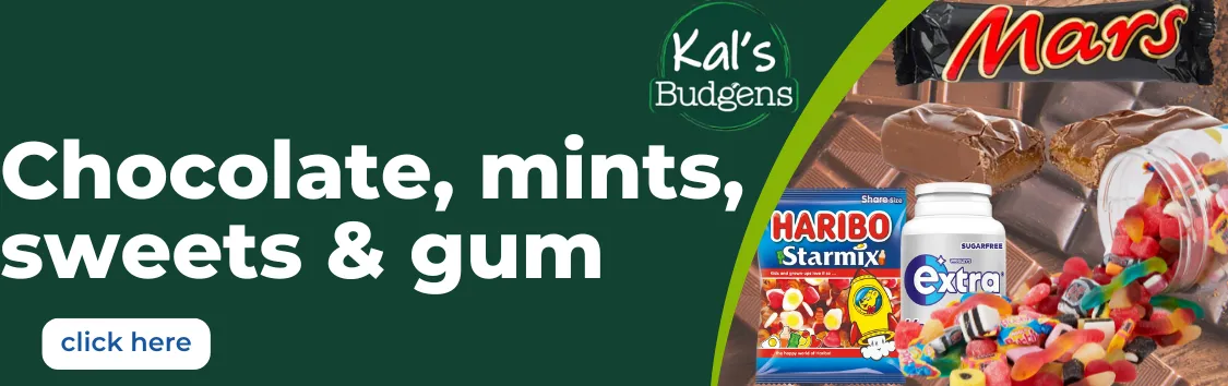 Chocolate, Sweets, Mints & Gum