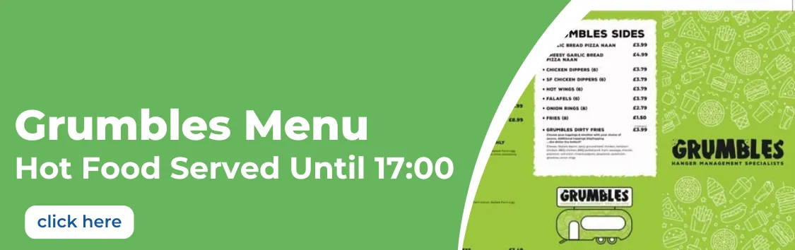 Grumbles Menu