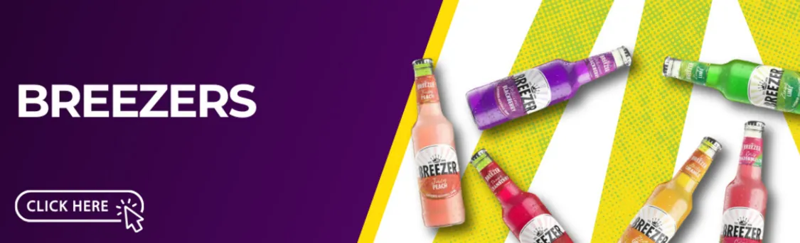 IMPORTED ALCOHOL (Bacardi Breezers 275ml, Desperados 400ml and Smirnoff Ice 330ml)