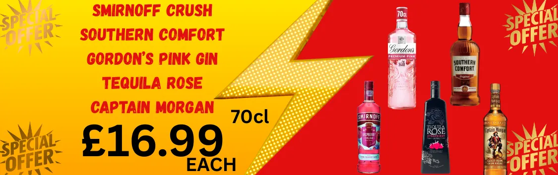 70cl ALCOHOL PROMO
