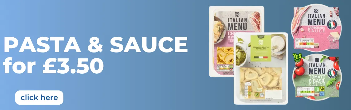 £3.50 Pasta & Sauce Deal