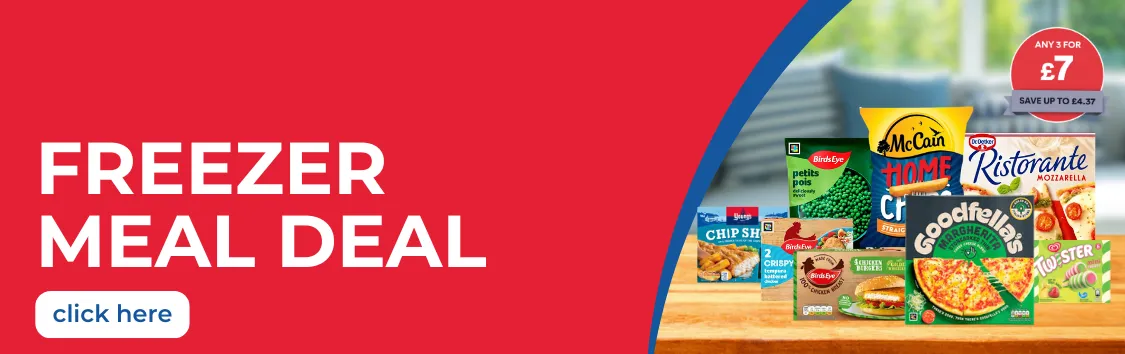 3 For £7 Freezer Meal Deal