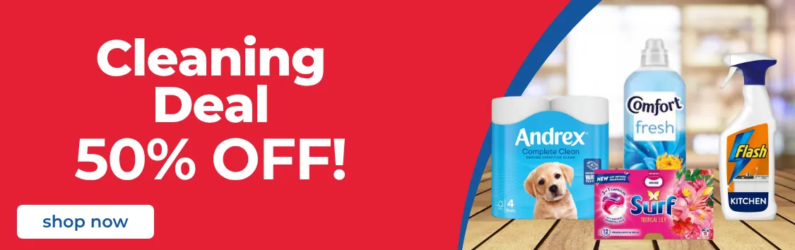 50% off Cleaning Deal