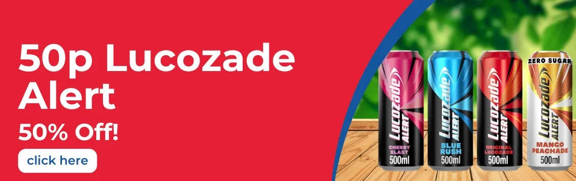 50p Lucozade Alert