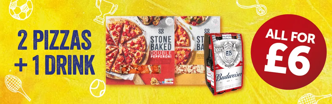 £6 Pizza and Drink Deal (10th June - 21st July 2026)