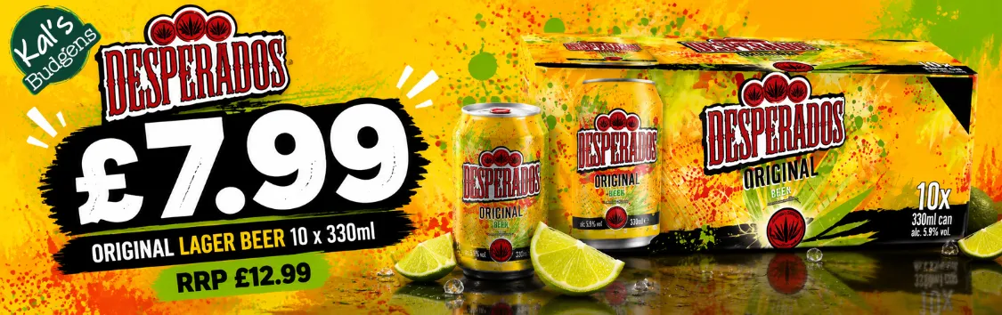 £7.99 Desperado 10x330ml