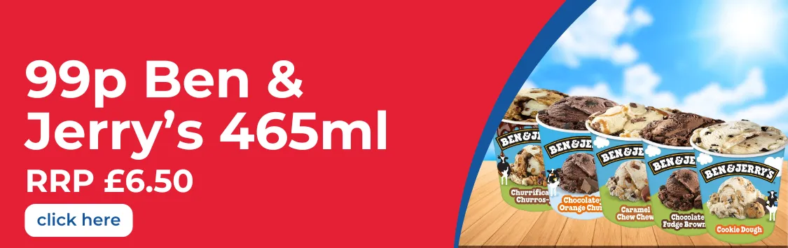 99p Ben & Jerrry's