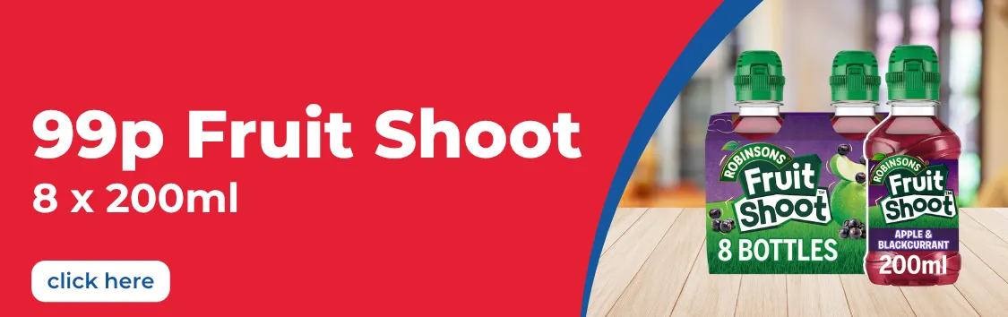 99p Fruit Shoot 8 x 200ml