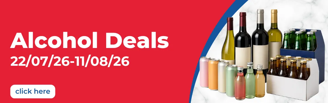 Alcohol Deals 22/07-11/08