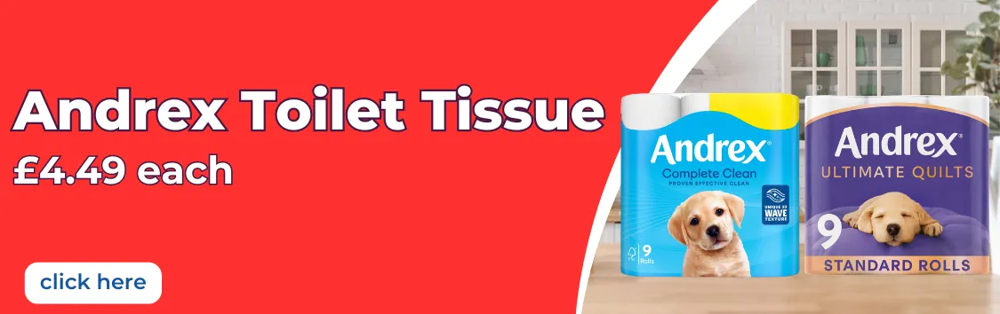 Andrex Toilet Tissue 9 Pack