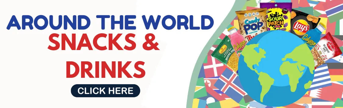 Around The World Snacks & Drinks