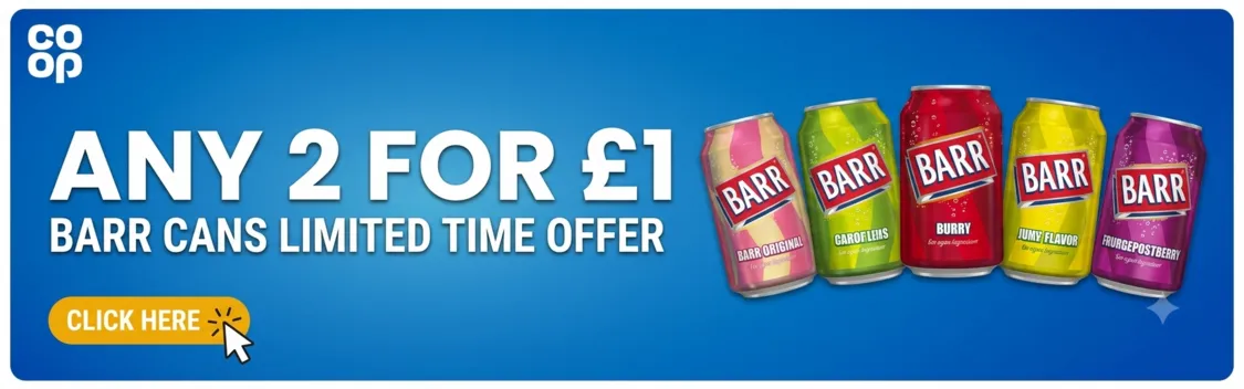 Barr Any 2 For £1 