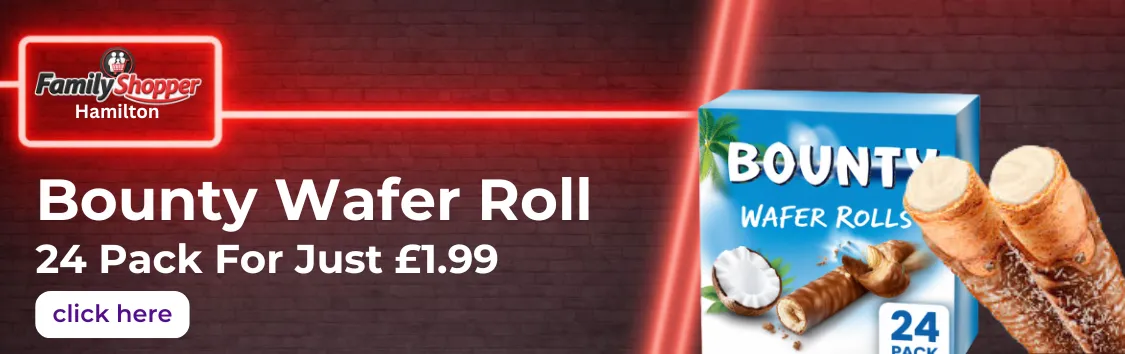 Bounty Wafer Roll Full Case £1.99