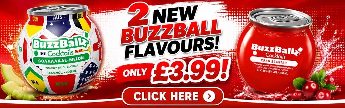 BuzzBallz New Flavours Menu 