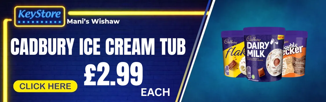 CADBURY ICE CREAM TUB