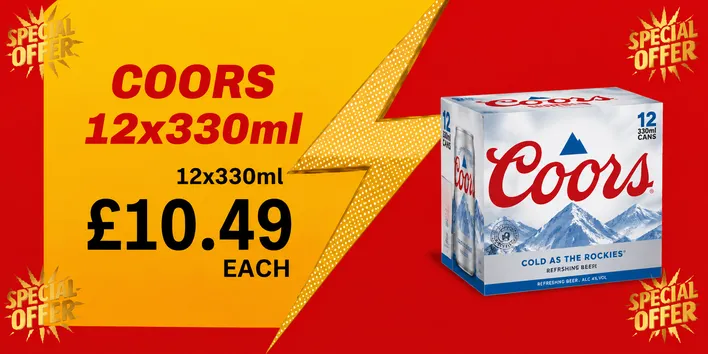 COORS 12X330ML