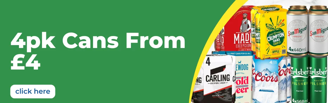 Cans from £4