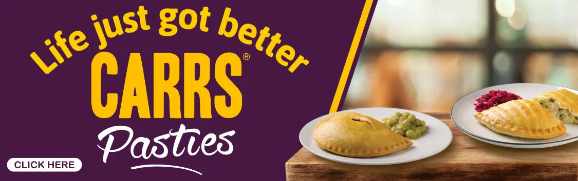 Carr's - Freshly Baked Pasties