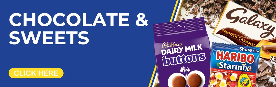Chocolate, Sweets, Mints & Gum