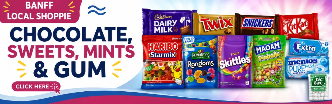 Chocolate, Sweets, Mints & Gum