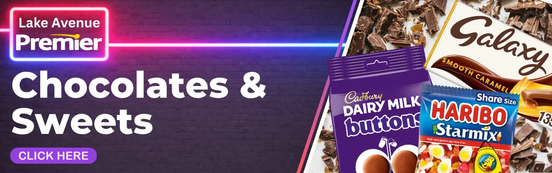 Chocolate, Sweets, Mints & Gum