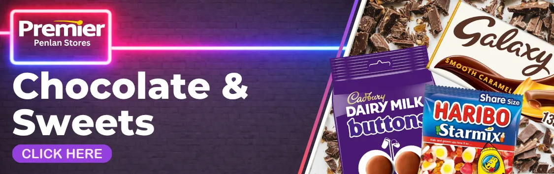 Chocolate, Sweets, Mints & Gum