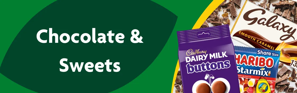 Chocolate, Sweets, Mints & Gum