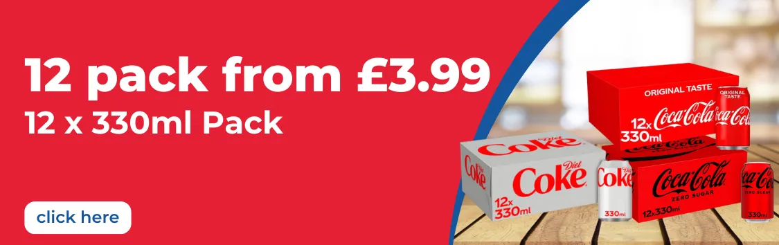 Choose Your 12 x 330ml pack Only £3.99