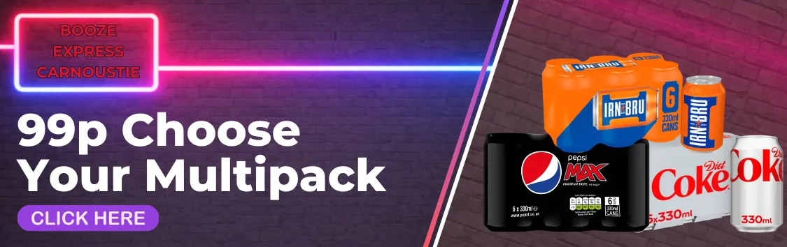 Choose your 6 multipack 99p