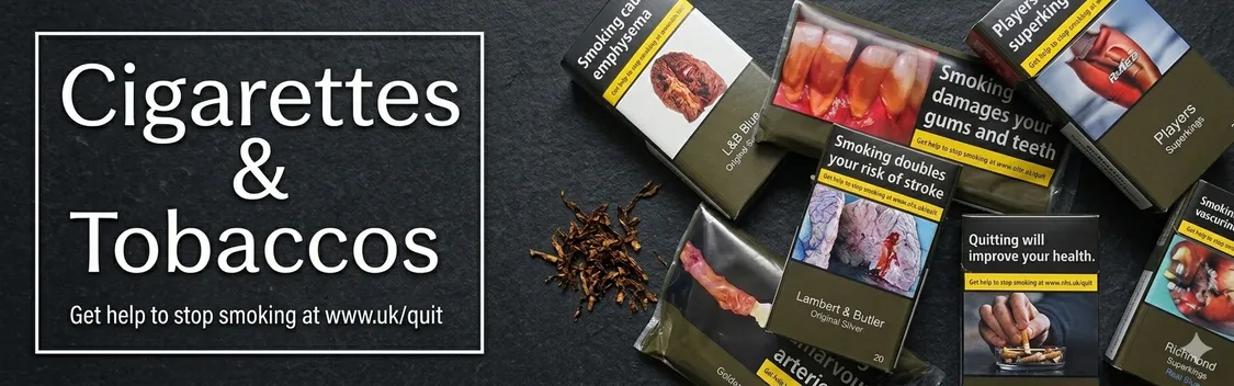 Cigarettes and tobaccos  new