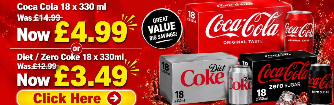 Coca-Cola 18 Pack Deals