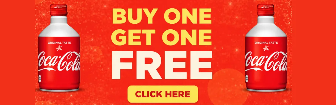 Coca Cola Original Aluminium Bottle 300ml BOGOF