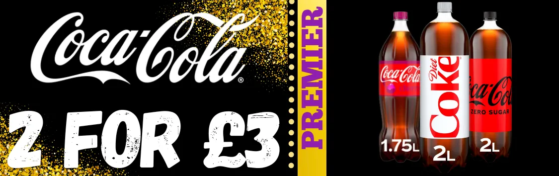 Coca-cola 2ltr/1.75ltr