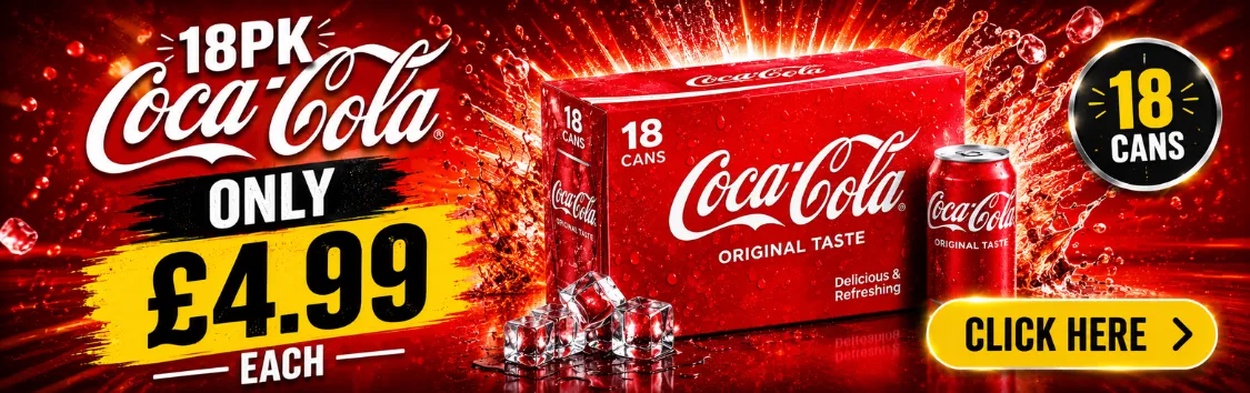 Coke 18pk £4.99
