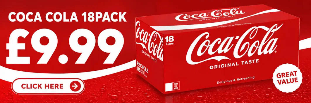 Coke Original 18x330ml Deal
