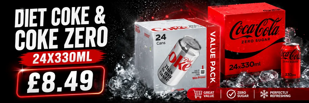Diet Coke/Coke Zero 24PK